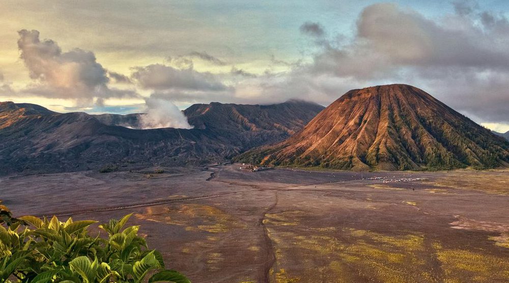 Mount Bromo View aerial