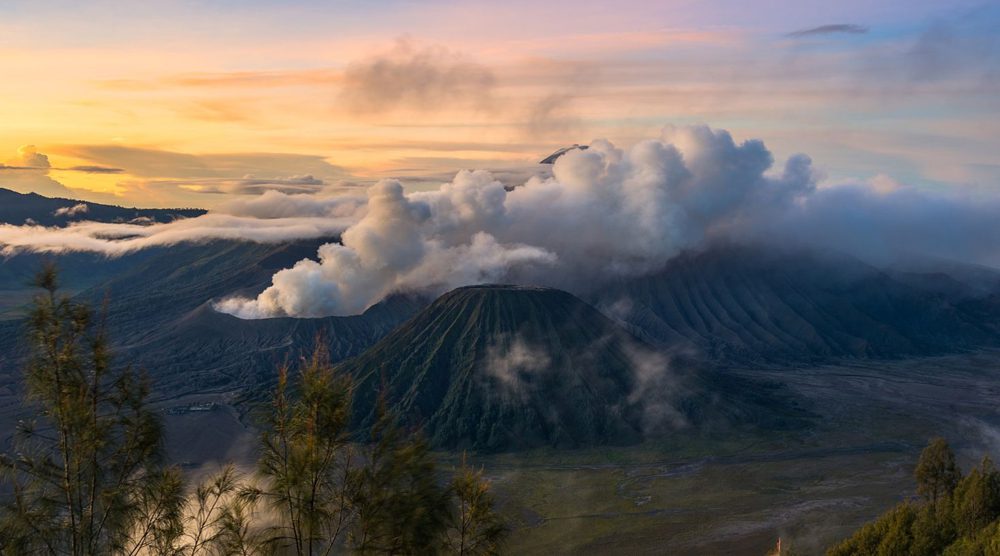 Sunrise at Mount Bromo